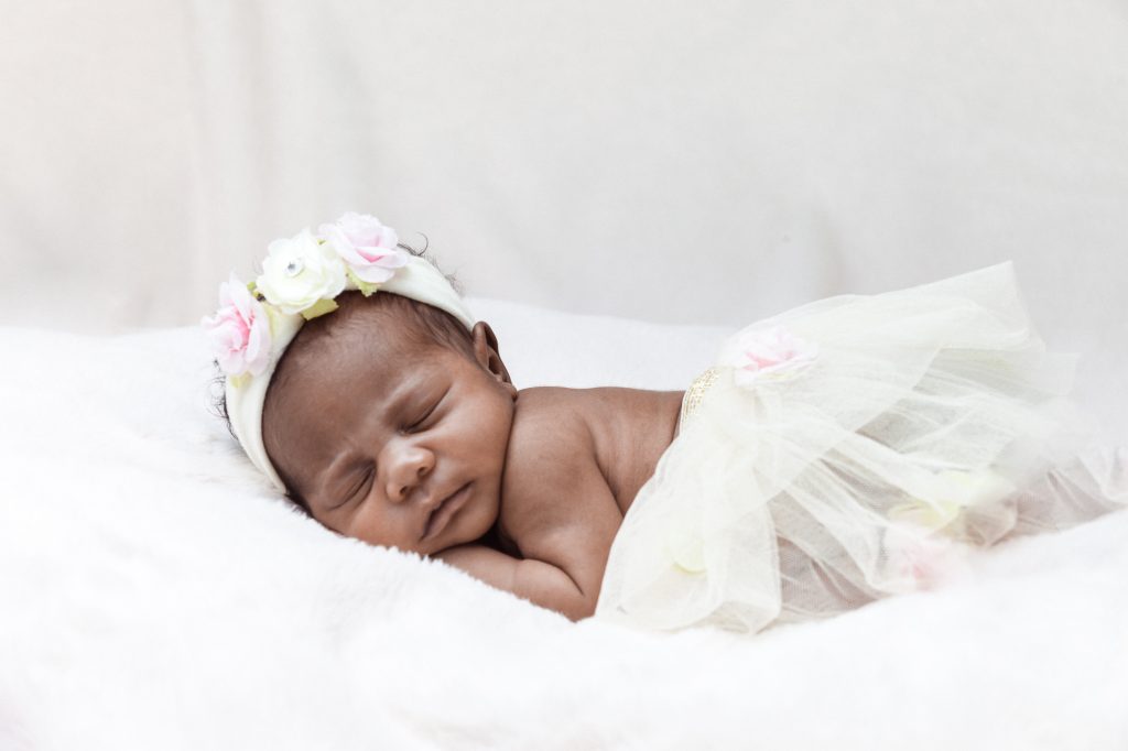 baby 1st photo shoot